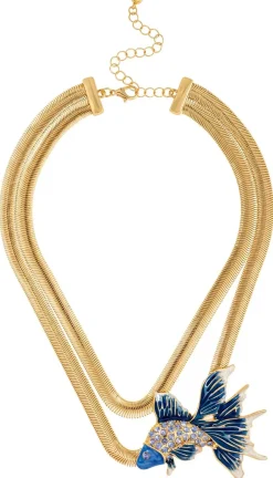Collana stratificata - Ocean Sparkle