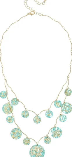 Collana stratificata - Patina Glow