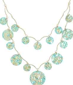 Collana stratificata - Patina Glow