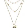 Collana stratificata - Shiny Strawberry