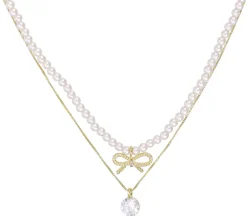 Collana stratificata - Small Bow