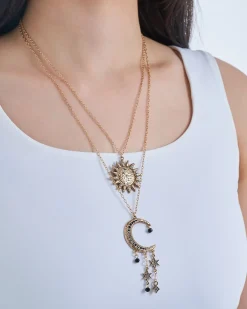 Collana stratificata - Sparkling Moon