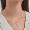 Collana stratificata - Sparkling Cross