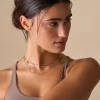 Collana stratificata - Steel Spark