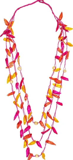 Collana stratificata - Sunset Harmony