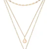 Collana stratificata - White Pendants