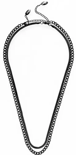 Collana stratificata da uomo - Perfect Black