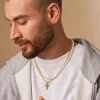 Collana stratificata da uomo