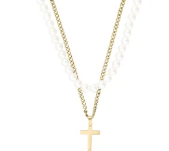 Collana stratificata da uomo