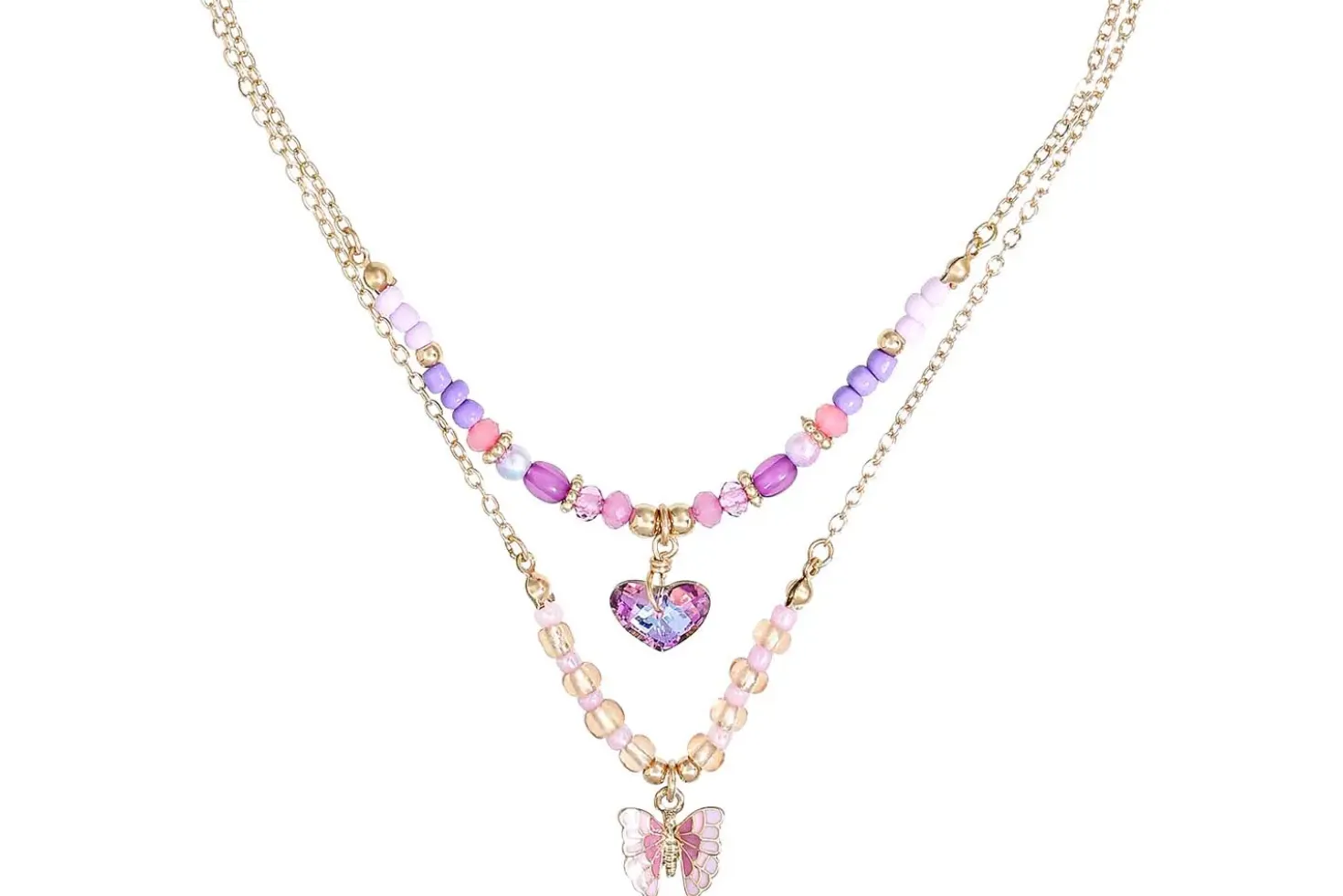 Collana stratificata per bambini - Special Pink