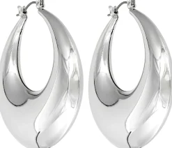 Creoli - Bulky Silver