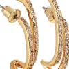 Creoli - Glittery Hoops