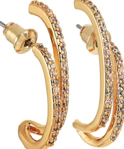 Creoli - Glittery Hoops