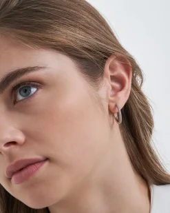 Creoli - Silver Zirconias