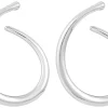 Creoli - Waved Silver