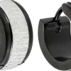 Creoli da uomo - Scratched Silver