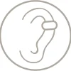 Earcuff - Cute Silver