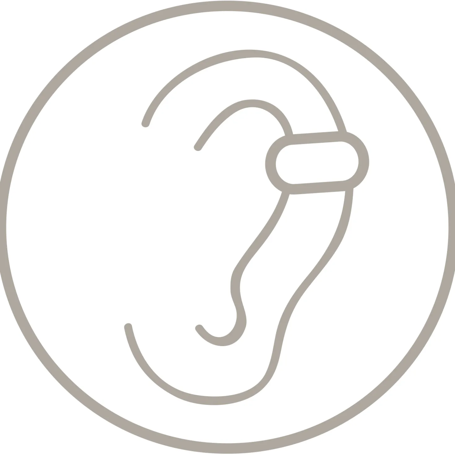 Earcuff - Silver Leaf