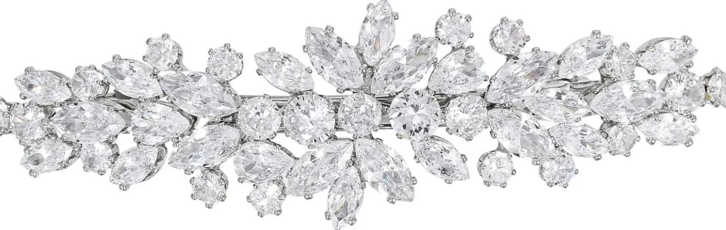 Fermacapelli - Floral Zirconia
