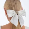 Fermacapelli - White Bow