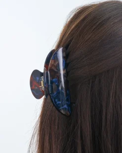Fermaglio per capelli - Blue Brown