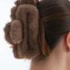Fermaglio per capelli - Brown Fur