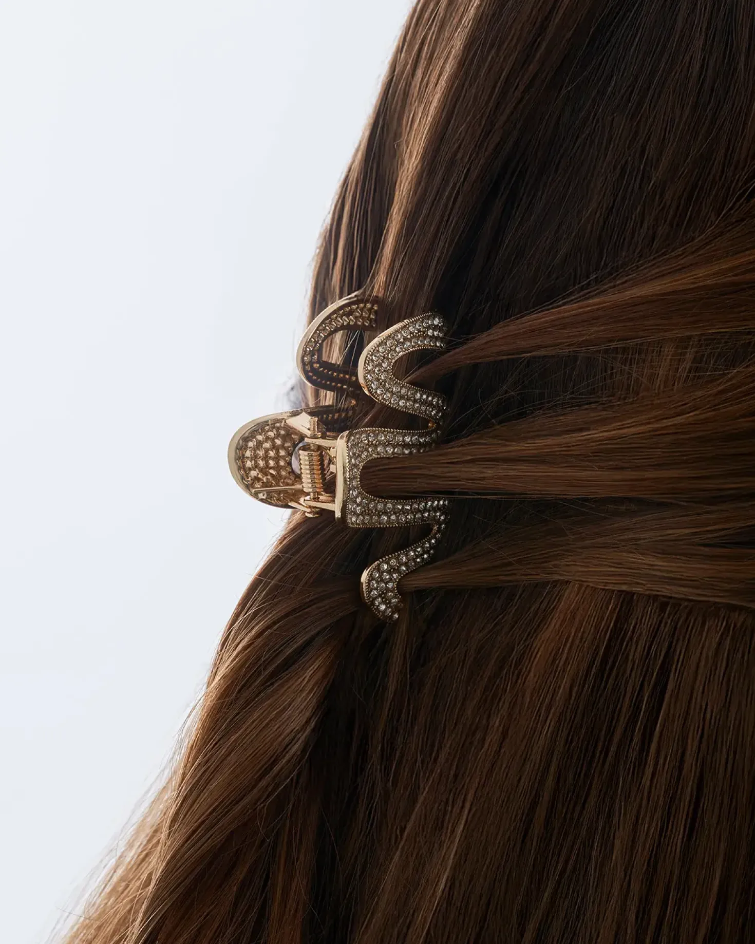 Fermaglio per capelli - Golden Wave