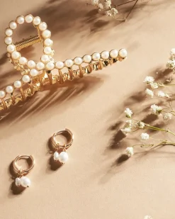 Fermaglio per capelli - Golden Pearl