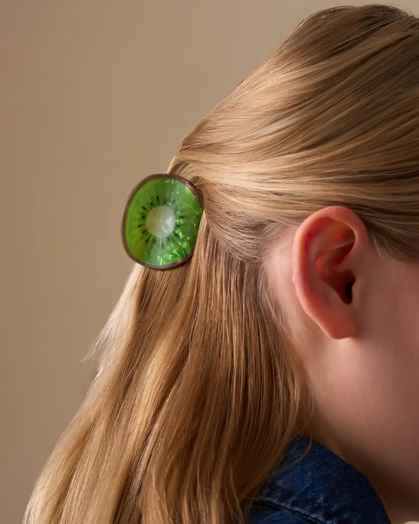 Fermaglio per capelli - Green Kiwi