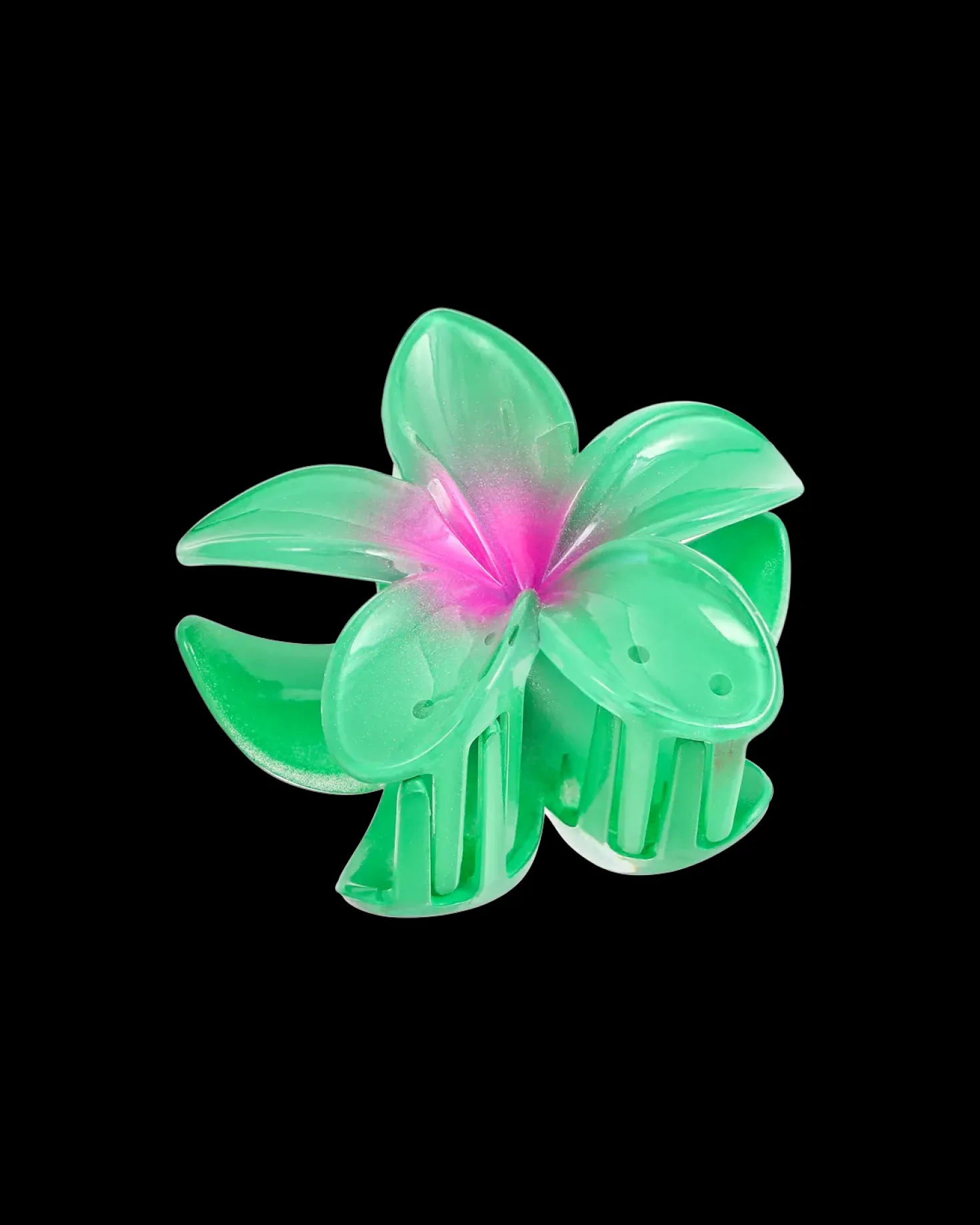 Fermaglio per capelli - Green Aloha