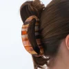 Fermaglio per capelli - Marble Brown