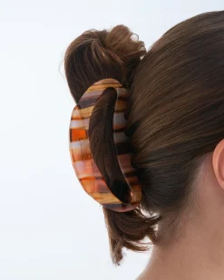 Fermaglio per capelli - Marble Brown