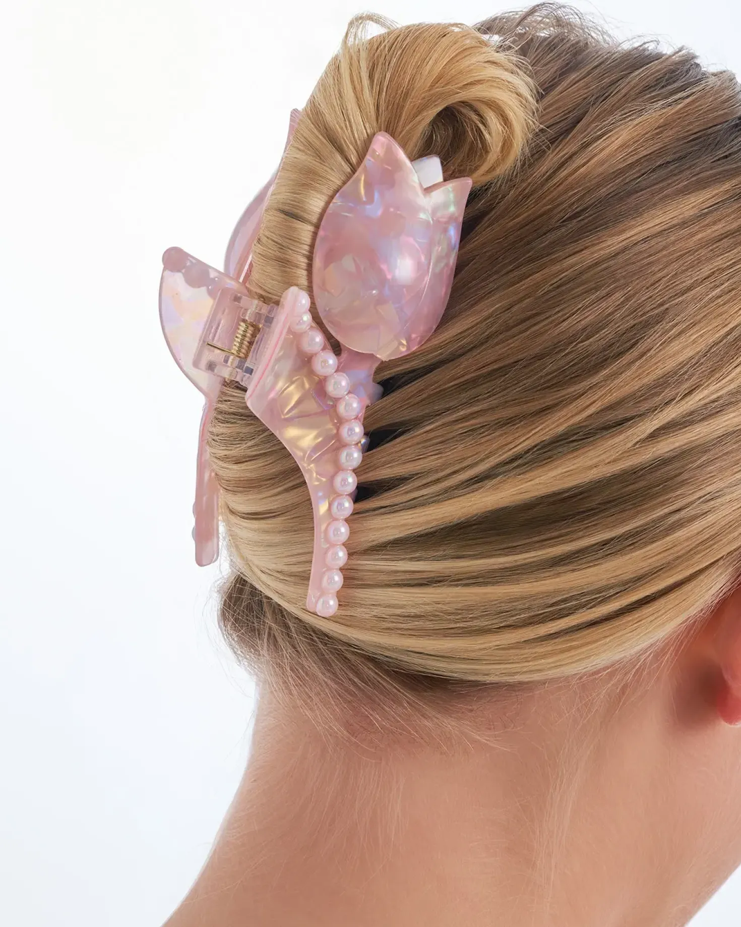 Fermaglio per capelli - Rosy Tulip