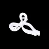 Fermaglio per capelli - White Bow