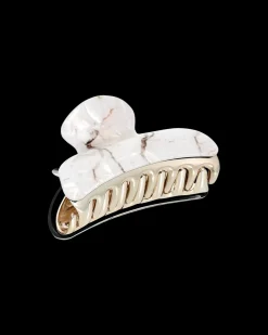 Fermaglio per capelli - White Marble