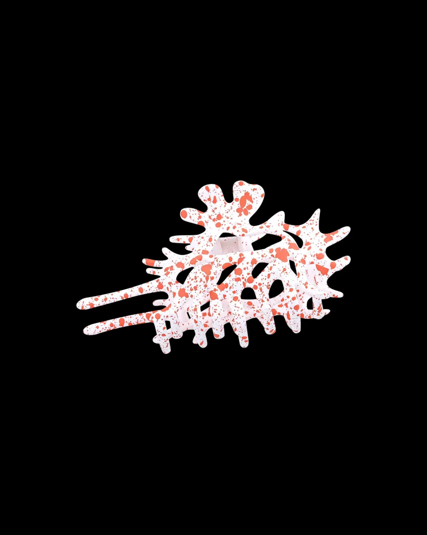 Fermaglio per capelli - White Coral