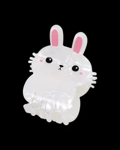Fermaglio per capelli - White Bunny