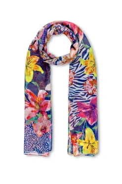 Foulard - Bloomy Navy