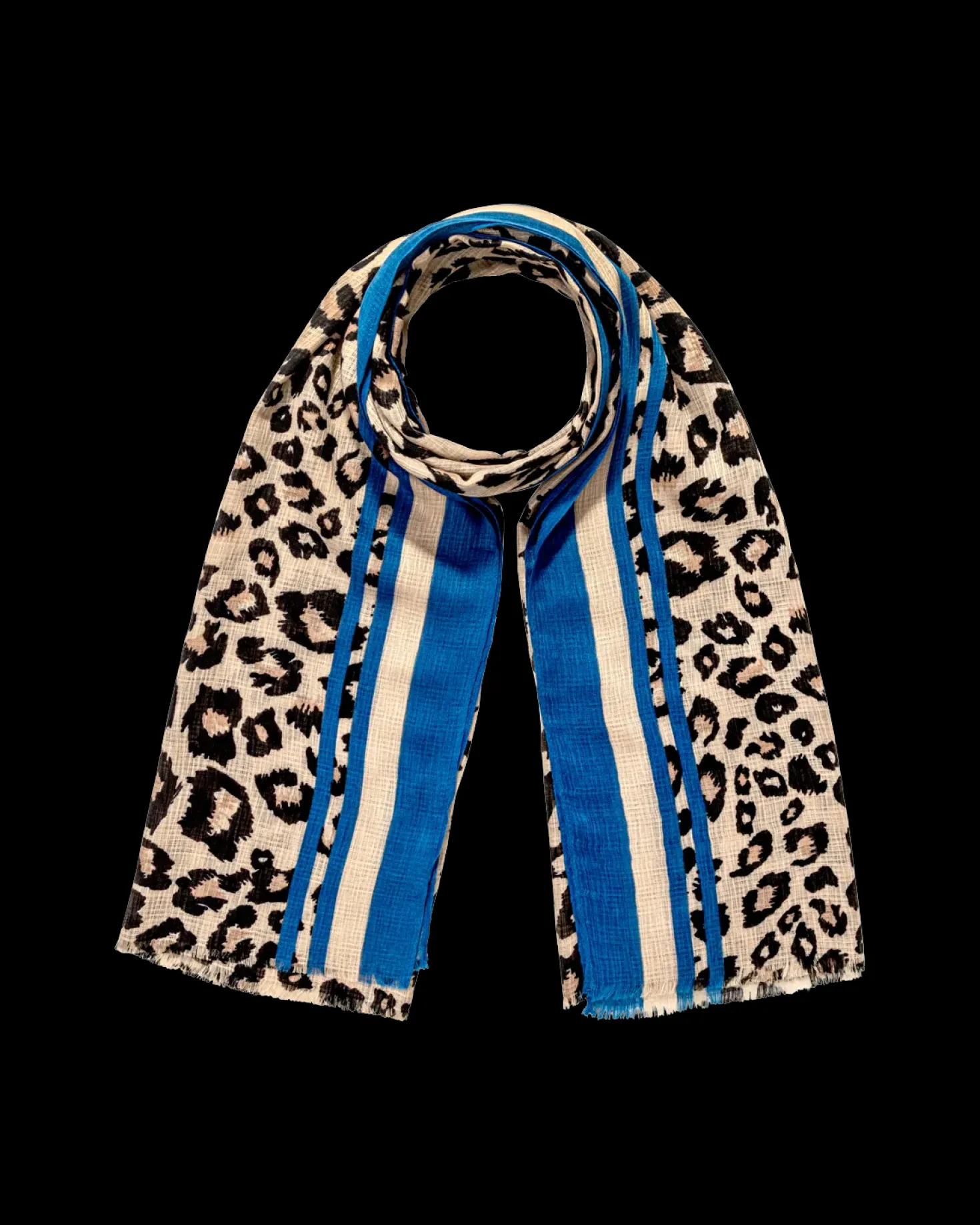 Foulard - Blue Leo