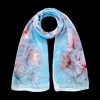 Foulard - Floral Blue