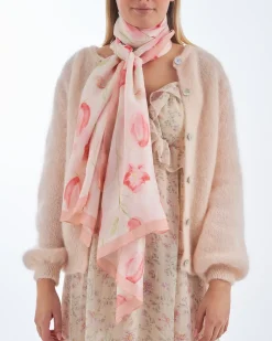 Foulard - Pink Tulip