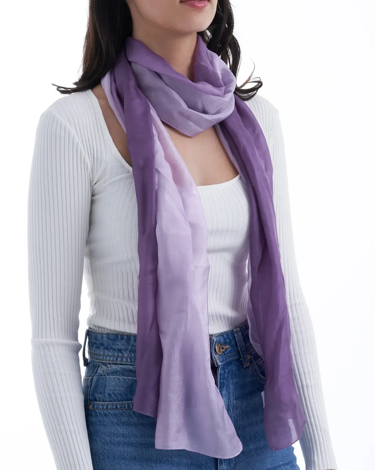 Foulard - Purple Ombre