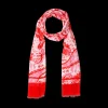Foulard - Red Paisley