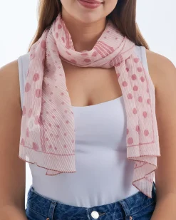 Foulard - Rosé Dots