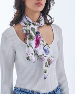 Foulard - Silky Flowers