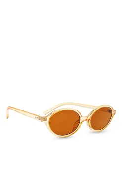 Occhiali da sole - Beige Oval