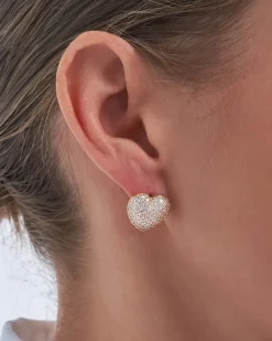 Orecchini - Zirconia Hearts