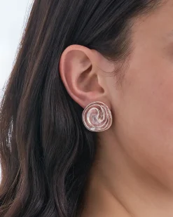 Orecchini a clip - Blooming Whirl