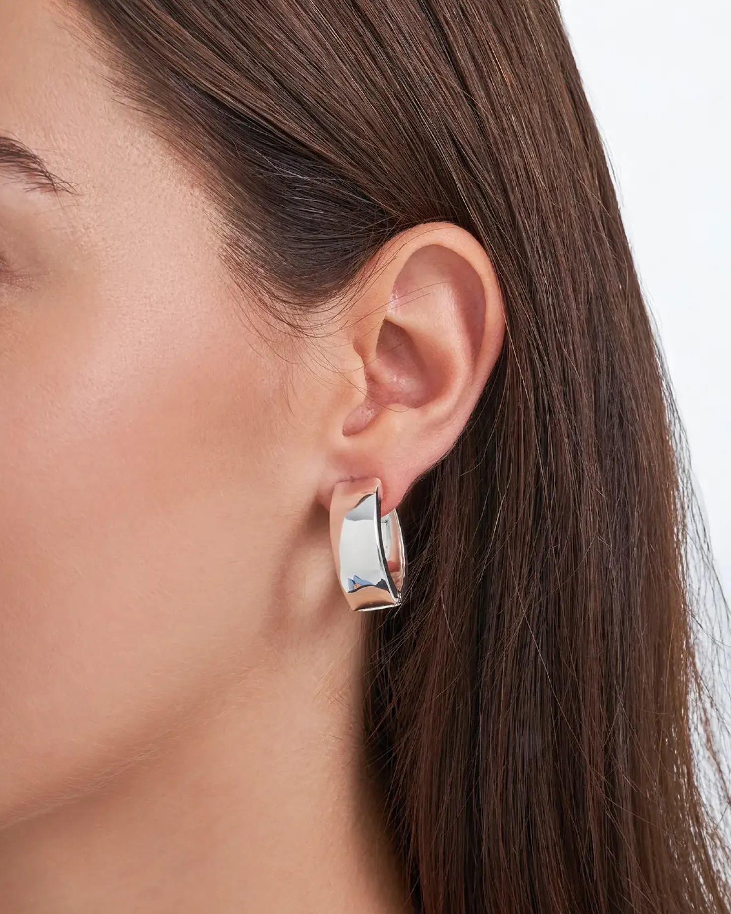 Orecchini a clip - Classic Silver