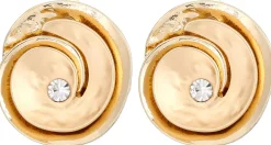 Orecchini a clip - Golden Shell